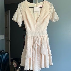 Beige summer dress